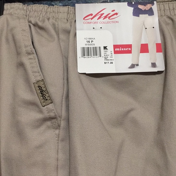 Chic comfort collection pull on pant - Picture 2 of 2